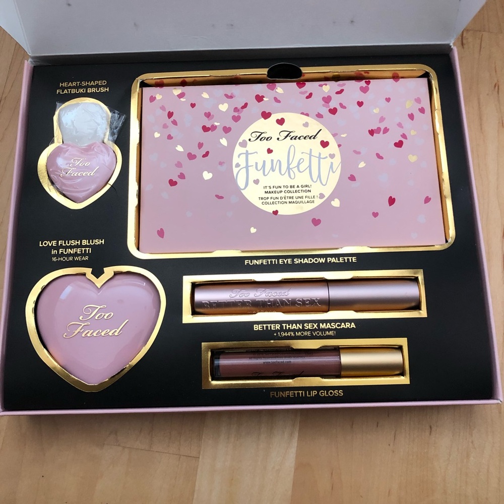 Too Faced Funfetti Gift Set w/ Palette